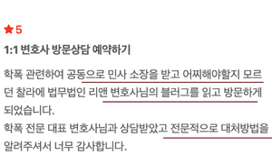 네이버 방문자 후기 캡처